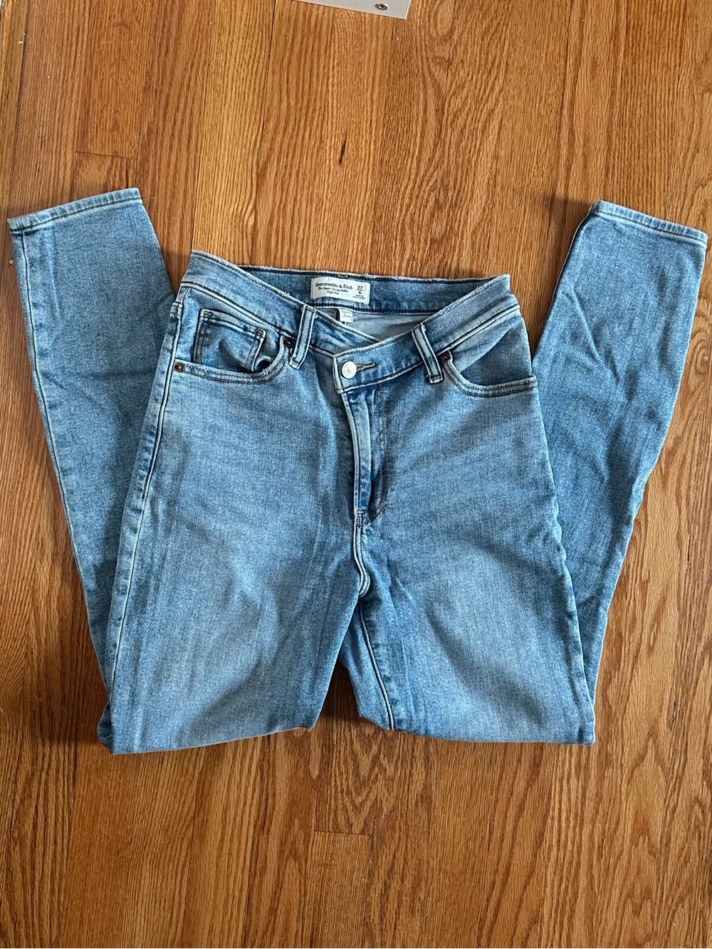 Abercrombie & Fitch Light Blue Skinny Jeans